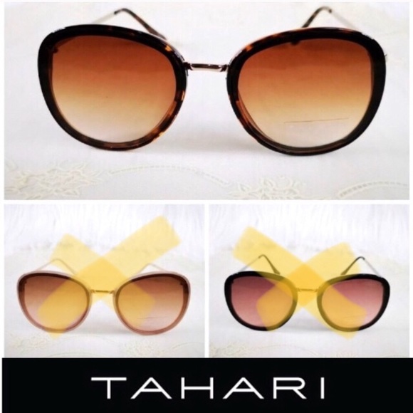 New Tortoise Tahari Sunglasses - Picture 6 of 6